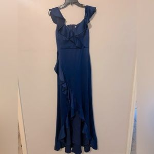 Aidan Mattox elegant evening gown.